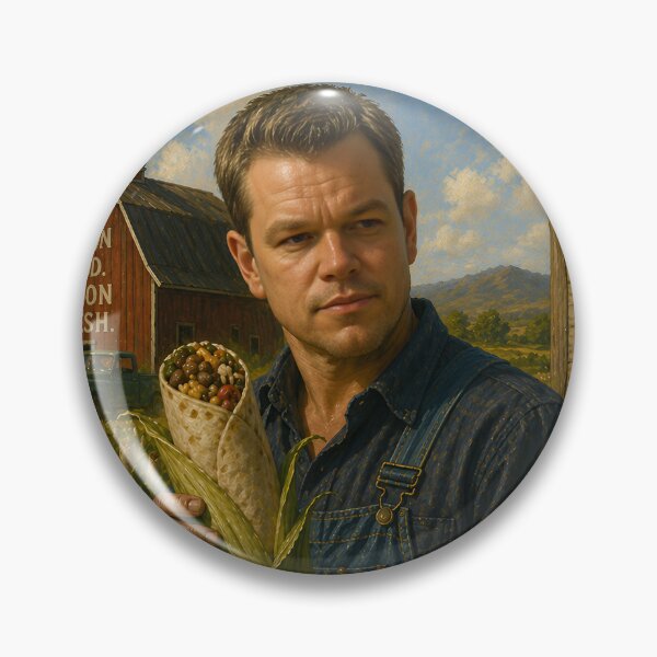 Item preview, Matt Damon’s Burrito Farm designed and sold by Hyper-fantasia.