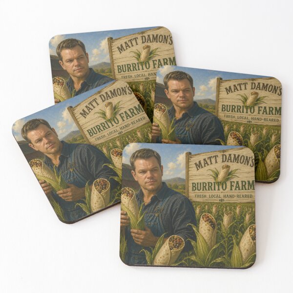 Item preview, Matt Damon’s Burrito Farm designed and sold by Hyper-fantasia.