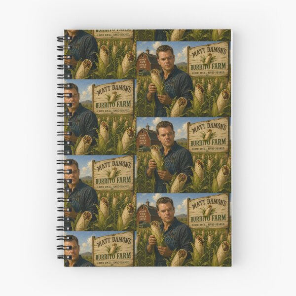 Item preview, Matt Damon’s Burrito Farm designed and sold by Hyper-fantasia.