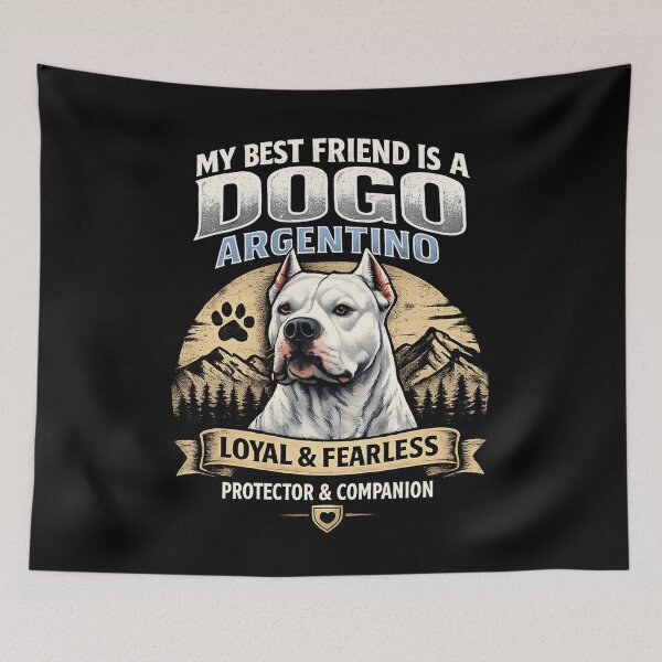 Item preview, Dogo Argentino - Best Friend Loyal Fearless Protector designed and sold by SidTastic .