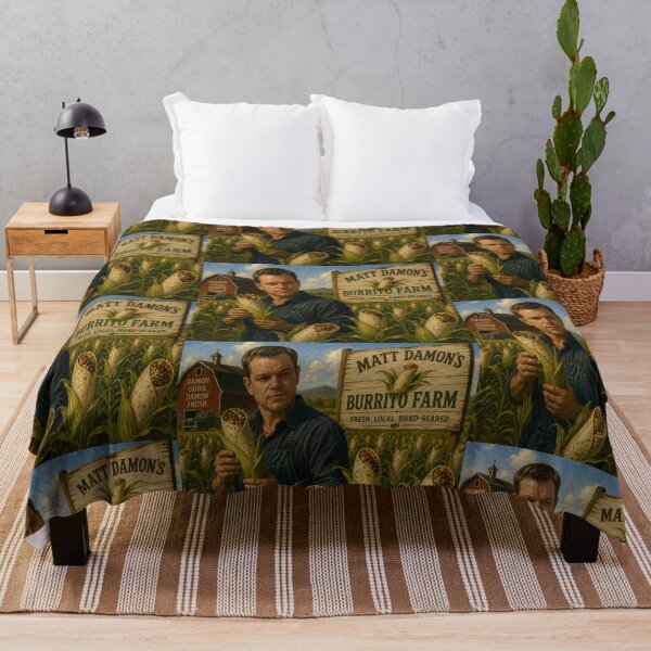 Item preview, Matt Damon’s Burrito Farm designed and sold by Hyper-fantasia.