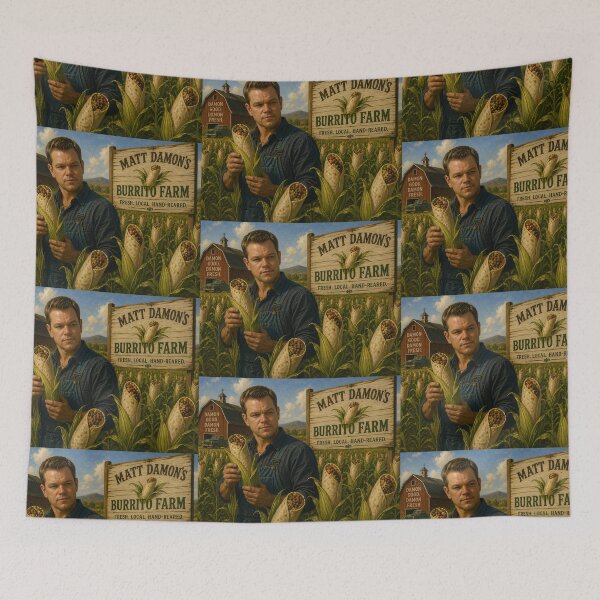 Item preview, Matt Damon’s Burrito Farm designed and sold by Hyper-fantasia.