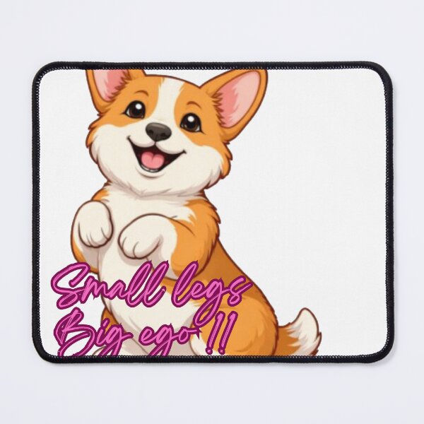 Item preview, Design "Small legs, Big ego" designed and sold by petsfamilyart.