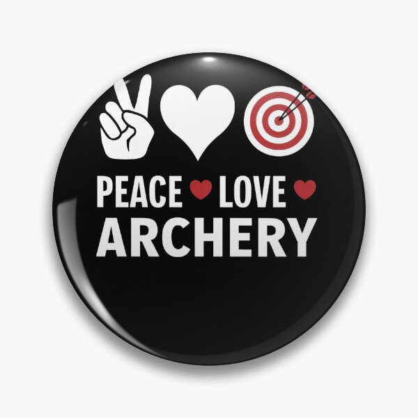 Item preview, Peace Love Archery designed and sold by SiarheiYur.
