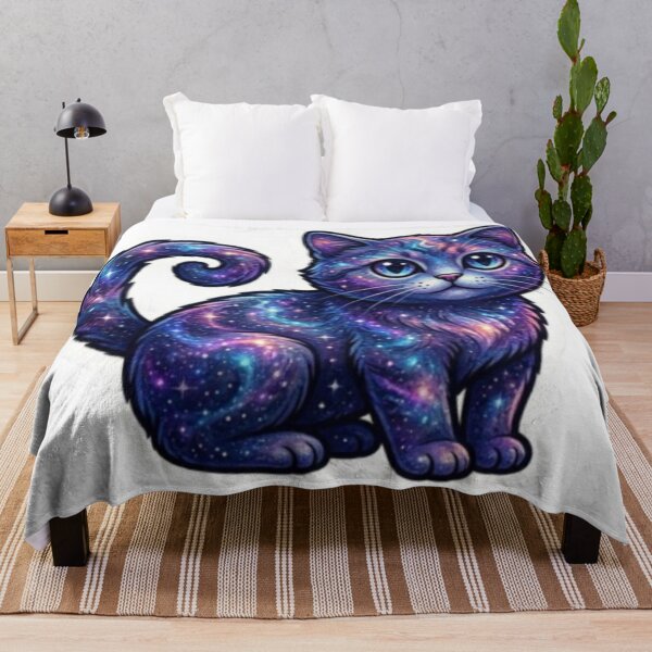 Item preview, Galaxy Cat Cosmic Sticker designed and sold by ckartes100.