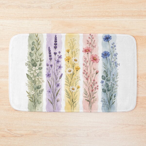 Item preview, Watercolor Floral Bookmark Set designed and sold by PetalGarden.