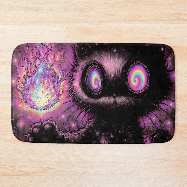 Item preview, Gato Brujo Psicodélico El Cosmos Llama y Mis Respuestas Familiares designed and sold by DonaldWaltersxx.