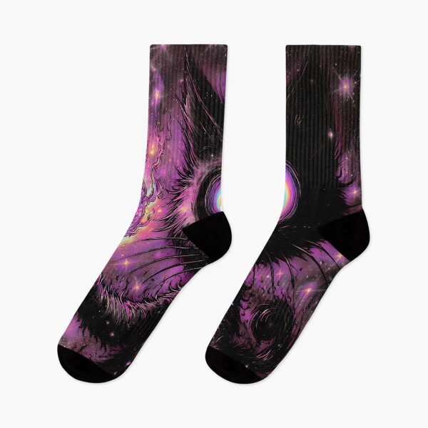 Item preview, Psychedelic Witch Cat The Cosmos Calls & My Familiar Answers  designed and sold by DonaldWaltersxx.