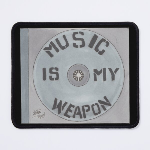 Item preview, CD Music Is My Weapon designed and sold by Grimmlar.