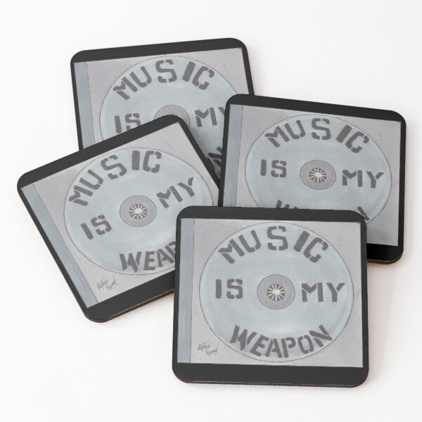 Item preview, CD Music Is My Weapon designed and sold by Grimmlar.