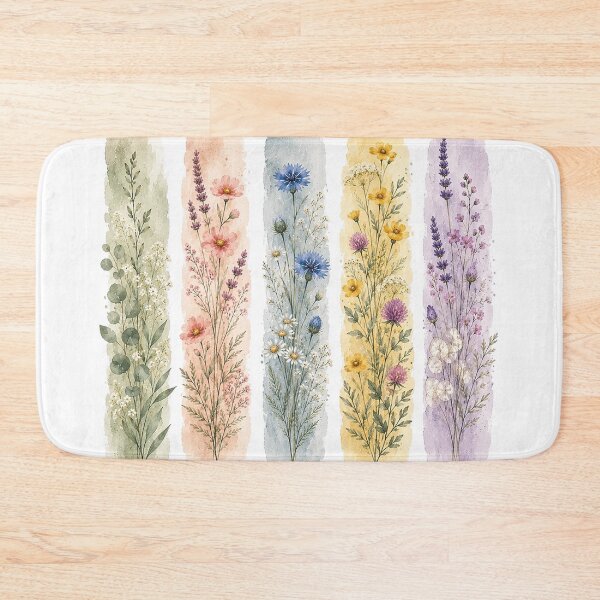 Item preview, Watercolor Floral Bookmark Set designed and sold by PetalGarden.