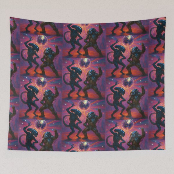 Item preview, Alien vs Predator Dance Off designed and sold by Hyper-fantasia.
