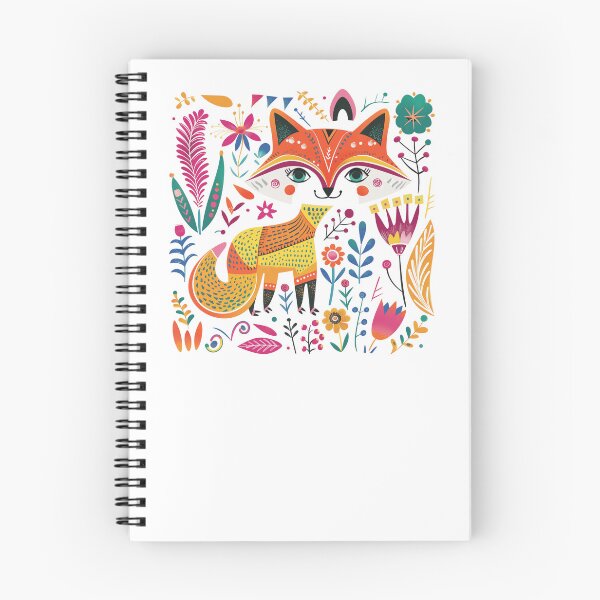 Artikelvorschau, Volkskunst Fuchs entworfen und verkauft von FloralFolkArt.