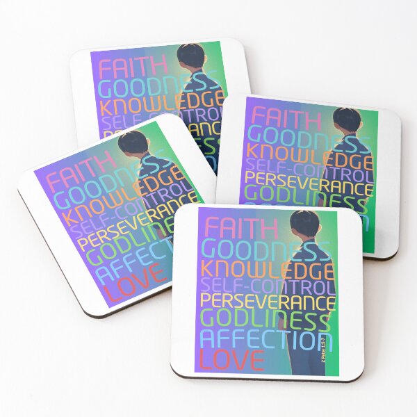 Item preview, 2 Peter 1v5-7 Scripture graphic design art designed and sold by Boy and Belugee.