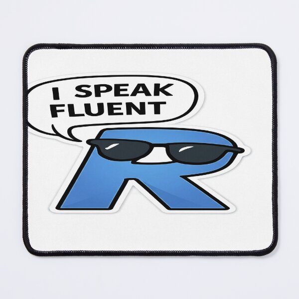 Item preview, I speak fluent R designed and sold by PunnettSquare.
