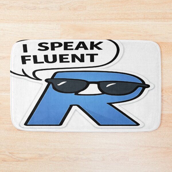 Item preview, I speak fluent R designed and sold by PunnettSquare.