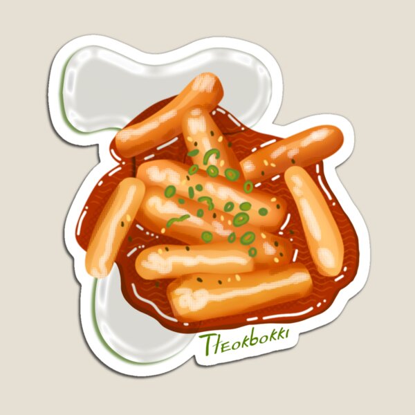 Aperçu de l'œuvre T | Tteokbokki créée et vendue par LiquidCats.