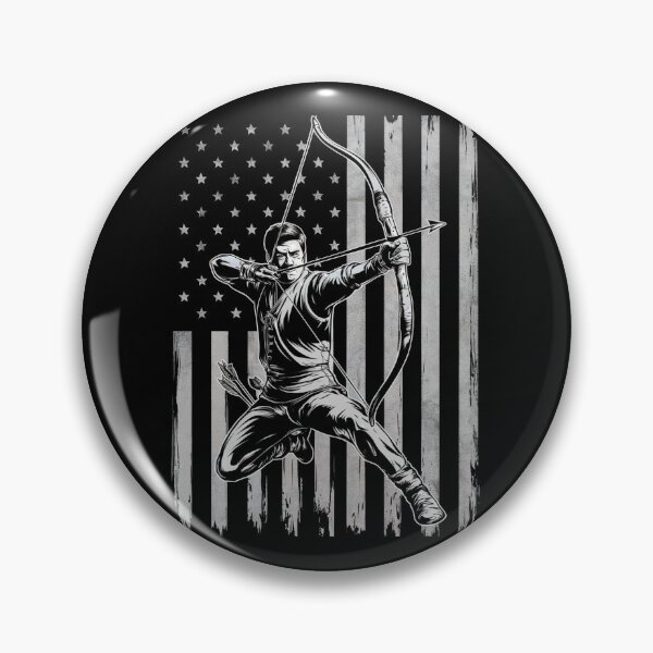 Item preview, Patriotic Archer Silhouette designed and sold by SiarheiYur.