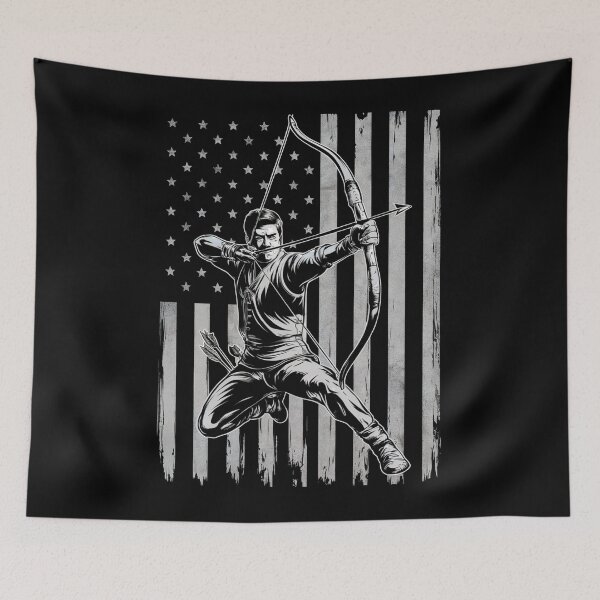 Item preview, Patriotic Archer Silhouette designed and sold by SiarheiYur.