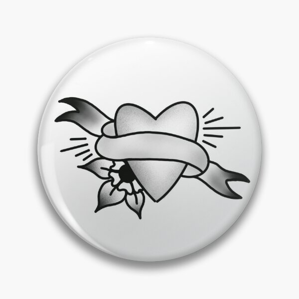 Item preview, Tattooed Heart designed and sold by Dirty Dog Art.