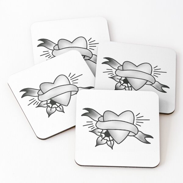 Item preview, Tattooed Heart designed and sold by Dirty Dog Art.