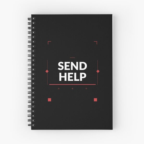 Item preview, Send Help Shirt | Funny Burnout Gift for Overwhelmed People and Coworkers designed and sold by Daily Mood Tees.
