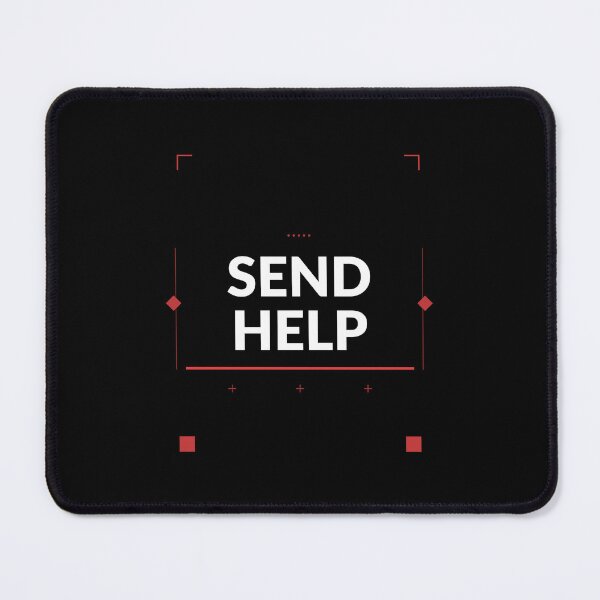 Item preview, Send Help Shirt | Funny Burnout Gift for Overwhelmed People and Coworkers designed and sold by Daily Mood Tees.