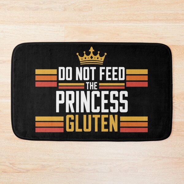 Item preview, Do Not Feed The Princess Gluten Funny Gluten Free Retro Shirt designed and sold by VibeOffline Studio.