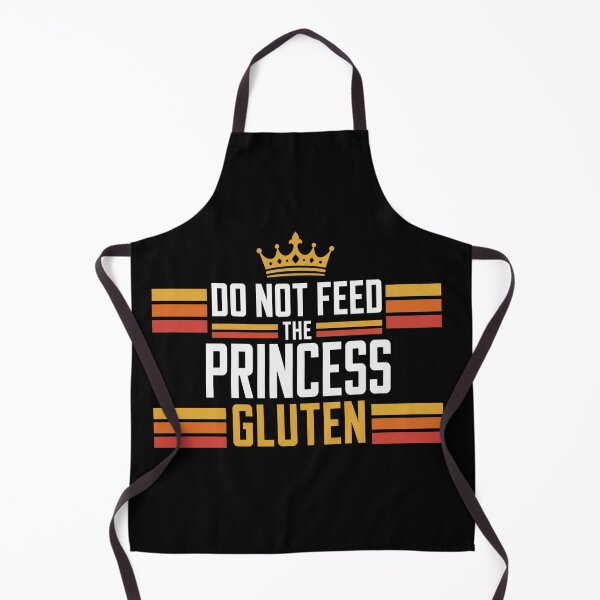 Item preview, Do Not Feed The Princess Gluten Funny Gluten Free Retro Shirt designed and sold by VibeOffline Studio.
