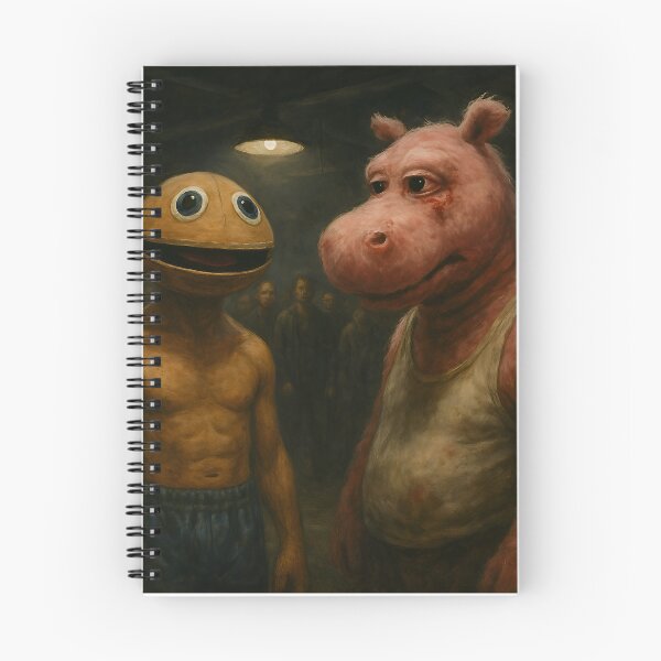 Item preview, Rainbow: Zippy & George Fight Club designed and sold by Hyper-fantasia.