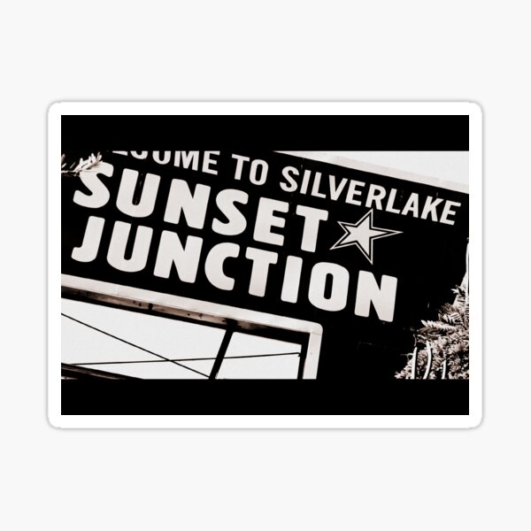 Sunset Junction Sticker