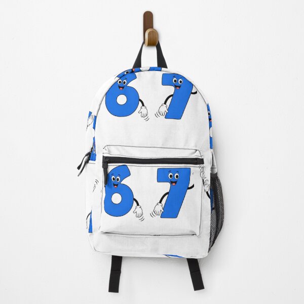 Item preview, 6 and 7 Waving Cartoon Numbers designed and sold by Wear_Vibe.