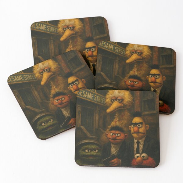 Item preview, Quentin Tarantino’s Sesame Street designed and sold by Hyper-fantasia.