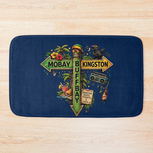 Item preview, Caribbean Rhythm & Vibes- Buff Bay Jamaica Street Art  designed and sold by digitalbob60.