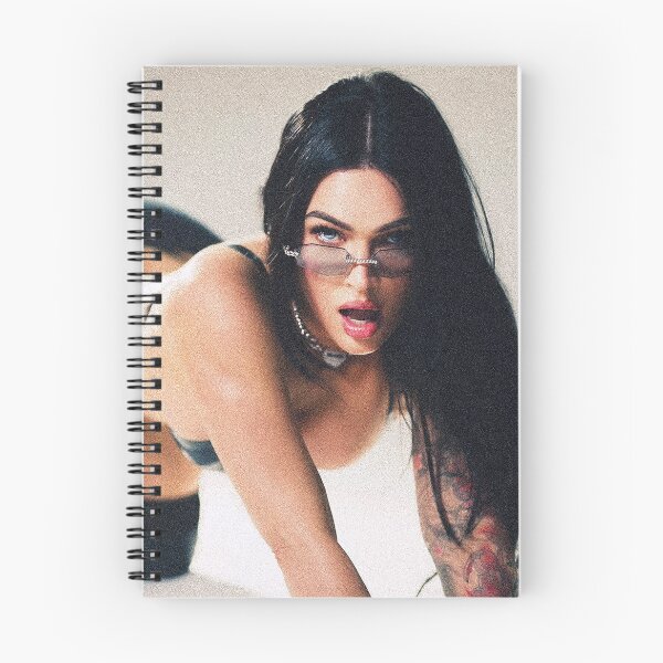 Item preview, Megan Fox glasses and tattoos (fan art) designed and sold by PopCultureAndStuff.