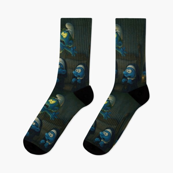 Item preview, The Smurfs Exorcism designed and sold by Hyper-fantasia.