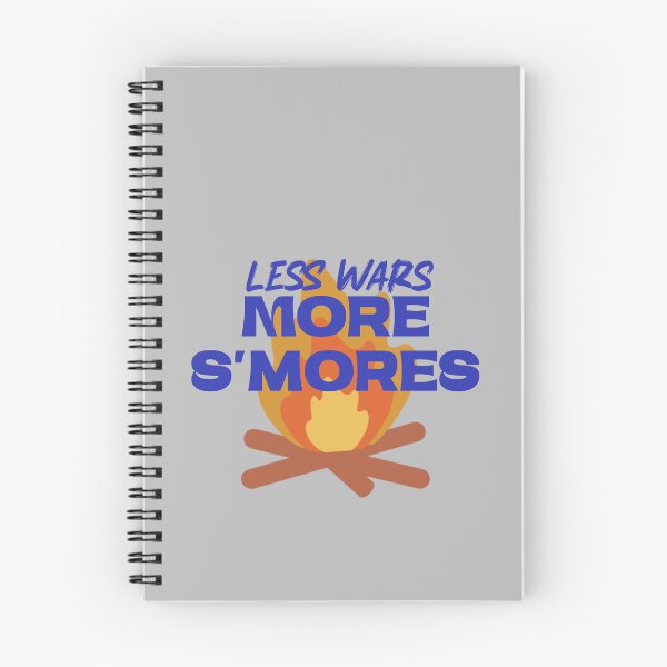Item preview, less war more smores, human made designed and sold by GiSilver.