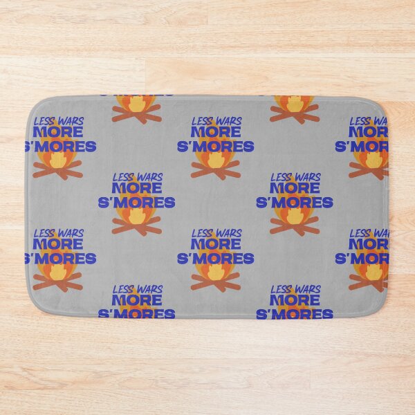 Item preview, less war more smores, human made designed and sold by GiSilver.