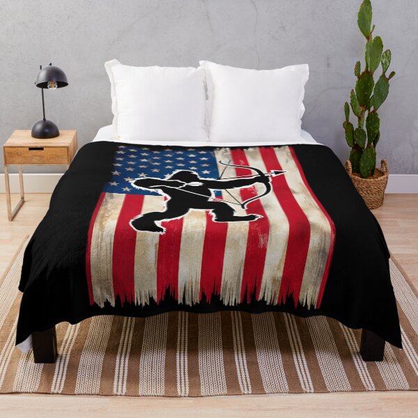 Item preview, Patriotic Archer Flag designed and sold by SiarheiYur.