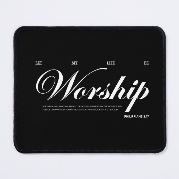 Item preview, Worship minimalist Christian design Philippians designed and sold by Luz y Estilo.