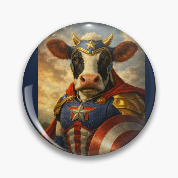 Item preview, Cow Super Hero designed and sold by CarolM.