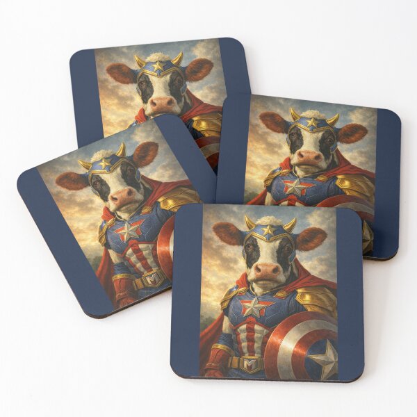 Item preview, Cow Super Hero designed and sold by CarolM.