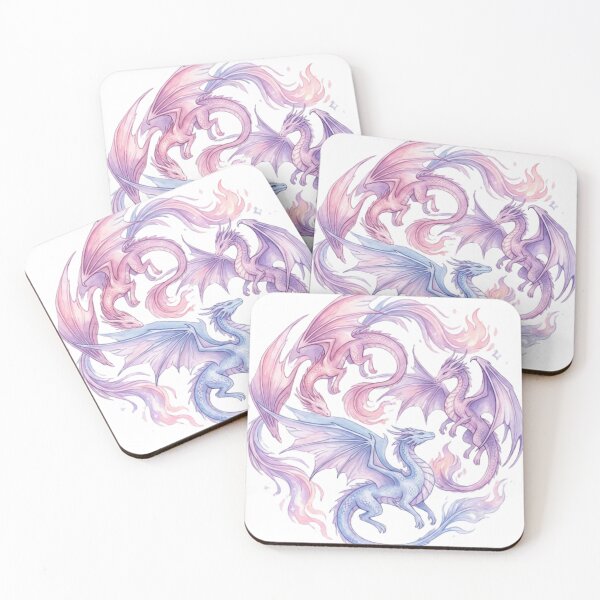 Item preview, Pastel Dragon Circle Fantasy  designed and sold by veloraastudio.