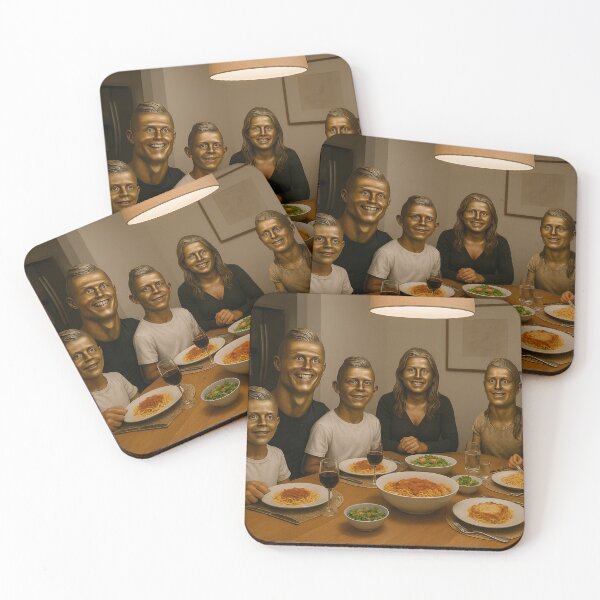 Item preview, Ronaldo Bust Family Dinner designed and sold by Hyper-fantasia.