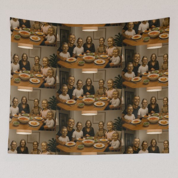 Item preview, Ronaldo Bust Family Dinner designed and sold by Hyper-fantasia.