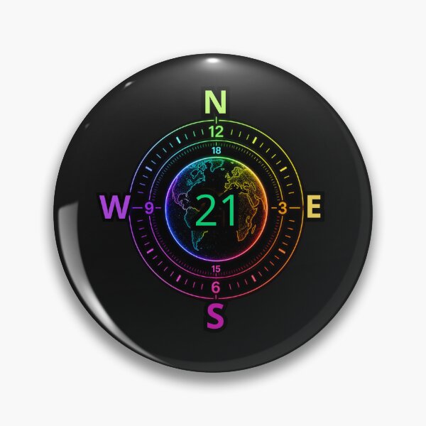 Item preview, NUMEROLOGY COMPASS 21 designed and sold by Aimetoi.