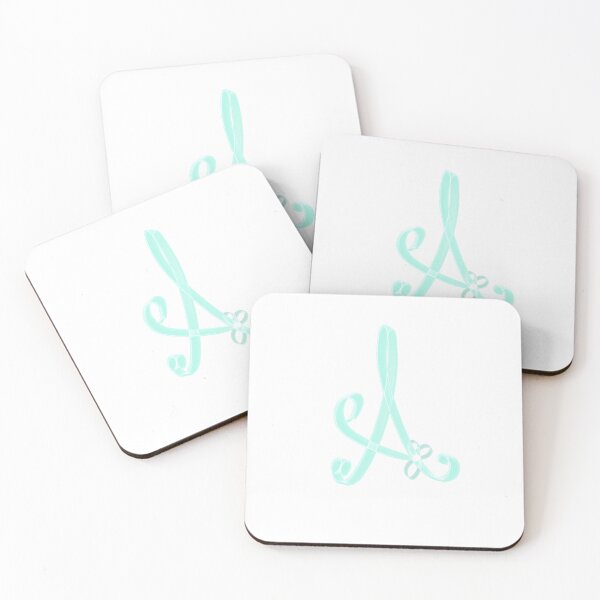 Item preview, Swirl Letter A designed and sold by foxscribbles.