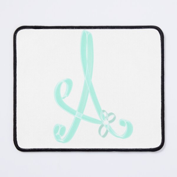 Item preview, Swirl Letter A designed and sold by foxscribbles.