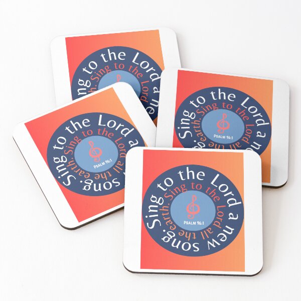 Item preview, Psalm 96v1 Scripture graphic design art designed and sold by Boy and Belugee.