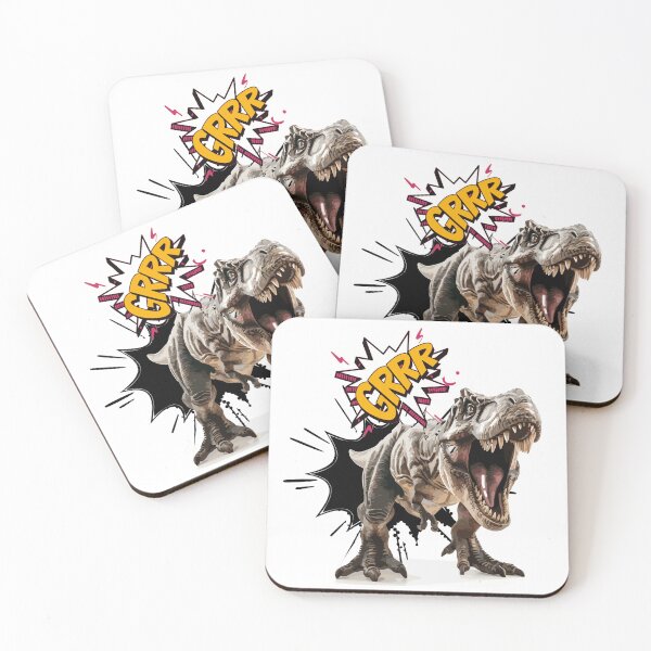 Item preview, Cute T-Rex Dinosaur Illustration - Minimalist Prehistoric Paleontology Art designed and sold by marghe41.
